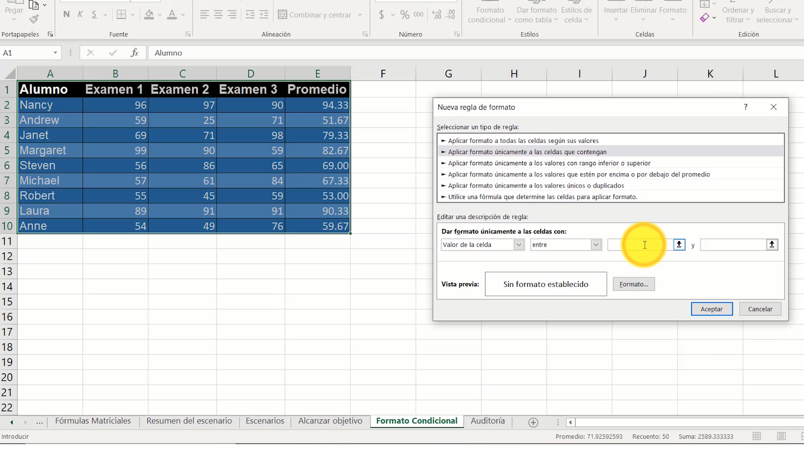 excel avanzado 5